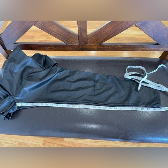 Boston Proper faux leather pull on pants size small rocker date night - Picture 13 of 14